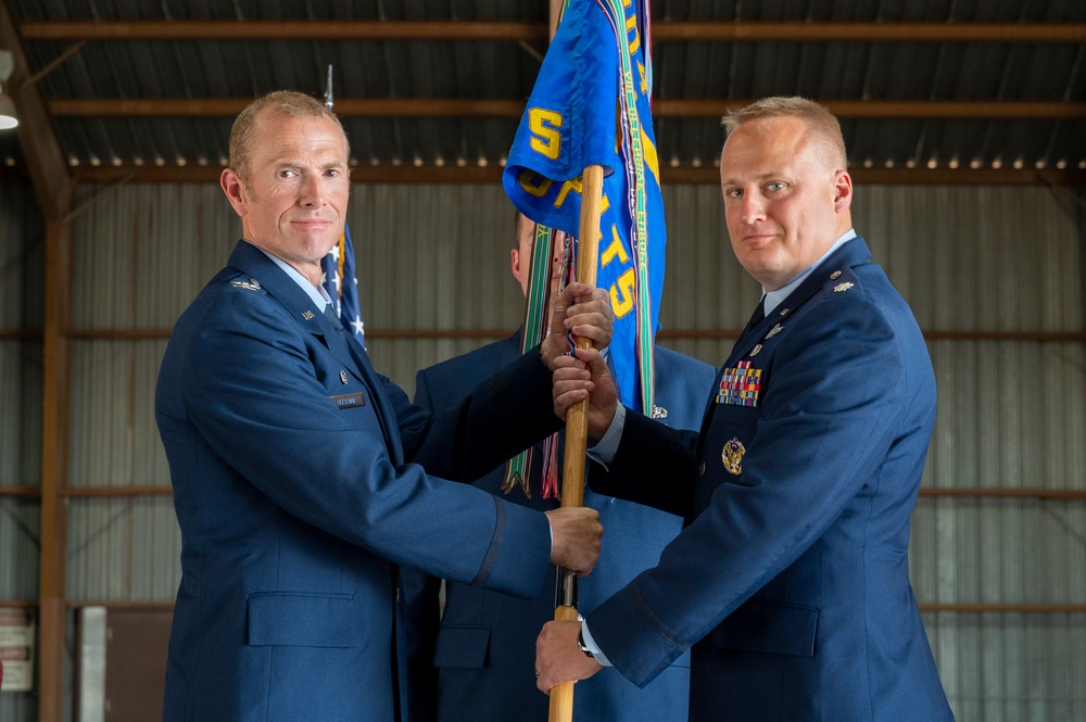 586th Flight Test Squadron change of command