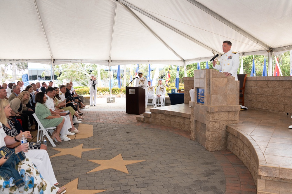 U.S. 3rd Fleet Holds Change of Command Ceremony