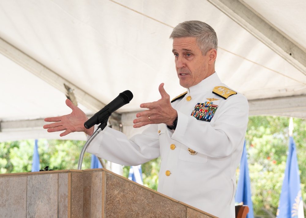 U.S. 3rd Fleet Holds Change of Command Ceremony