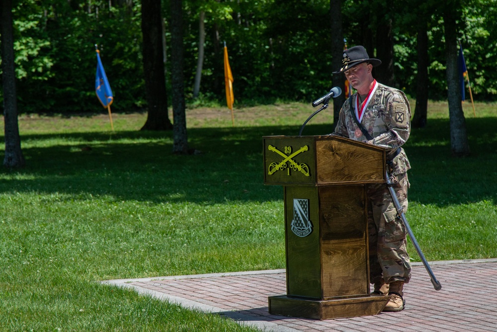 1-89 CAV Inactivation Ceremony