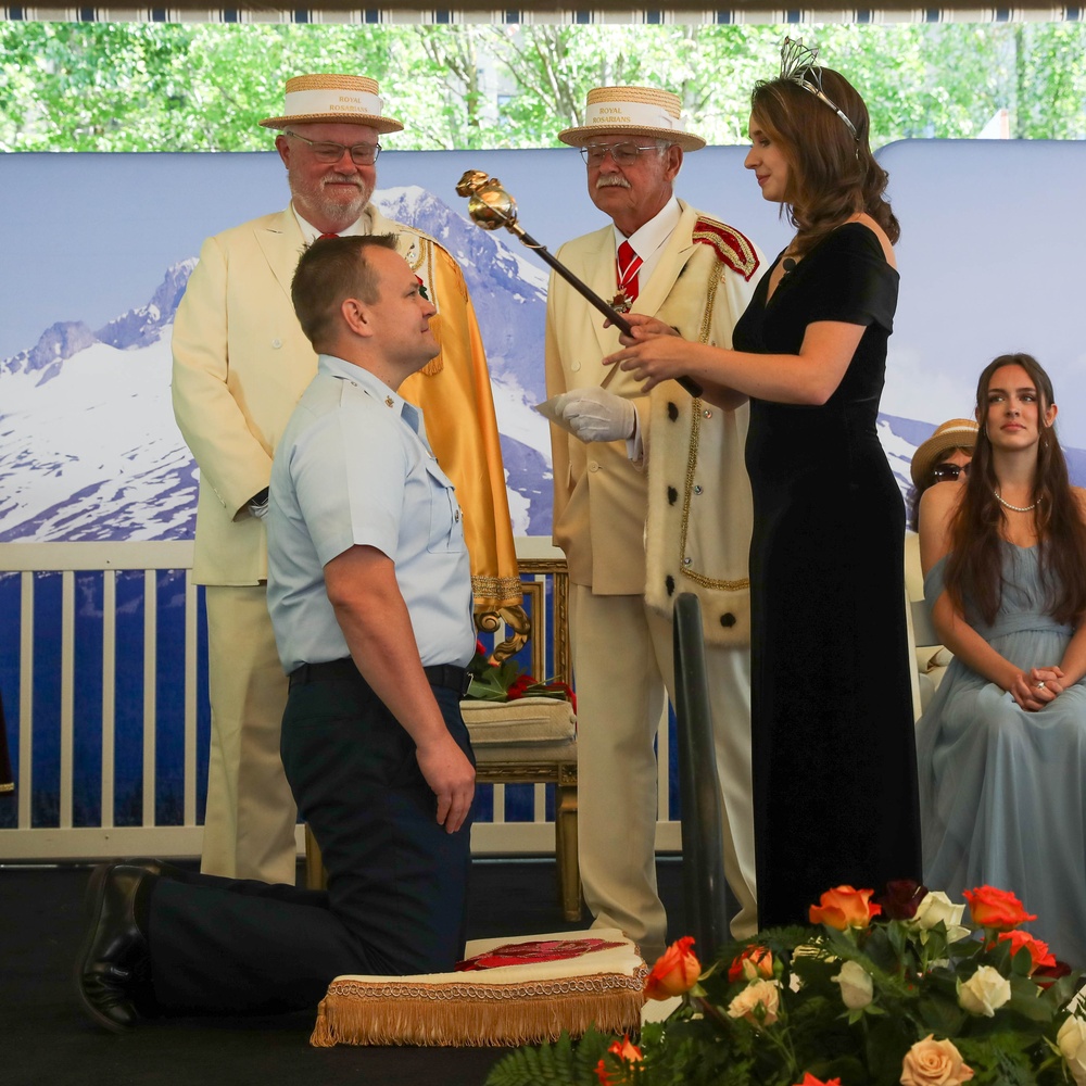 Portland Fleet Week Knighting Ceremony