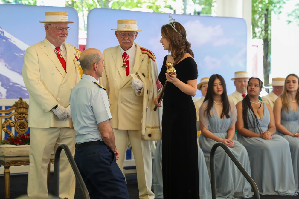 Portland Fleet Week Knighting Ceremony