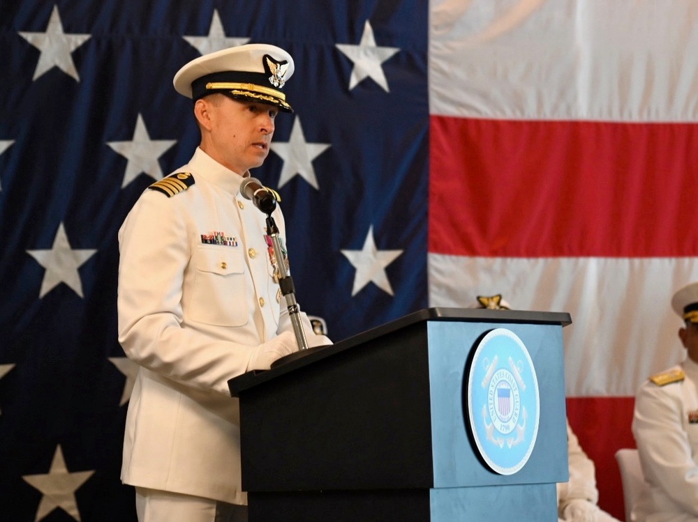 U.S. Coast Guard Sector New Orleans change of command