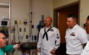Sailors Visit Portland VA Medical Center