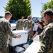 Sailors Volunteer at the Share Community Center