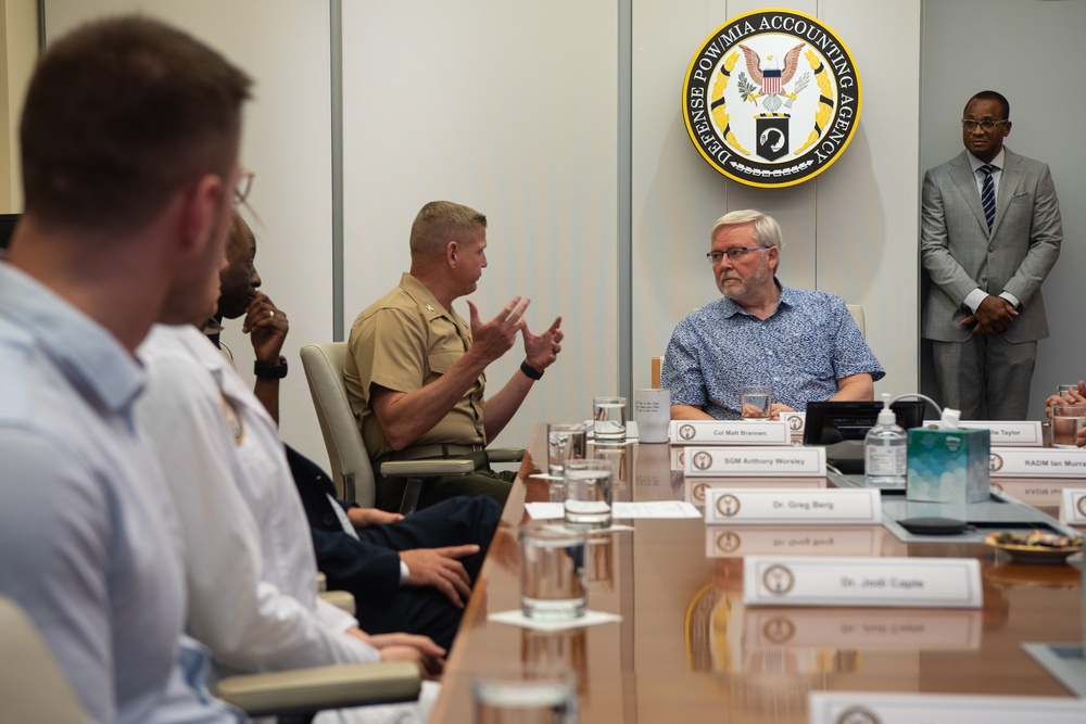 Ambassador of Australia to US Visits DPAA
