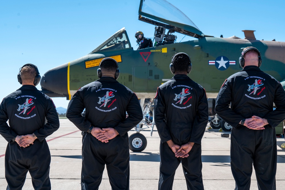 A-10 Demo - Heritage Flight 2024