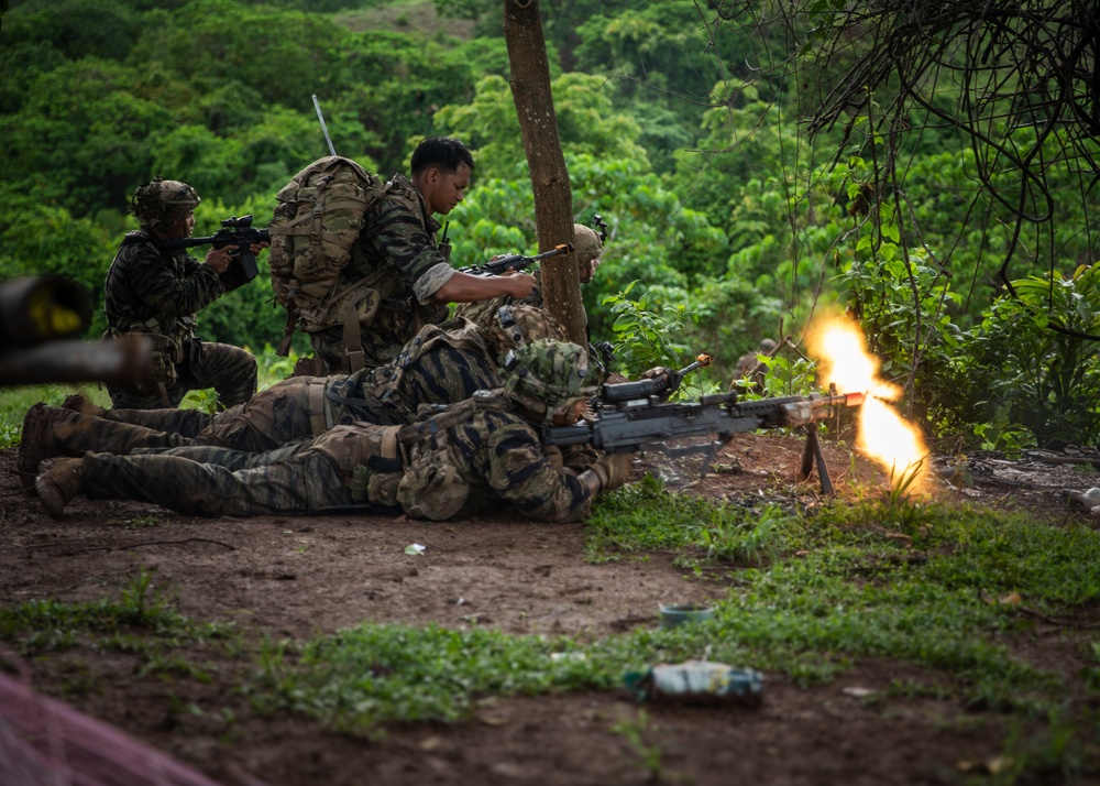 JPMRC-X | Philippine Army Special Forces engage simulated opposing forces