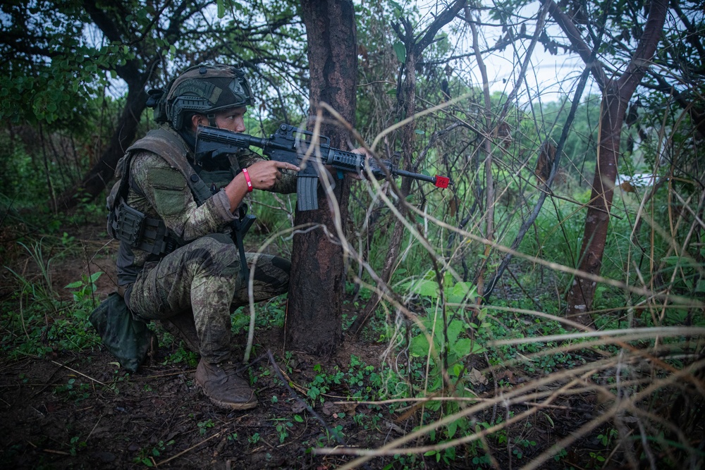 JPMRC-X | Philippine Army Special Forces engage simulated opposing forces