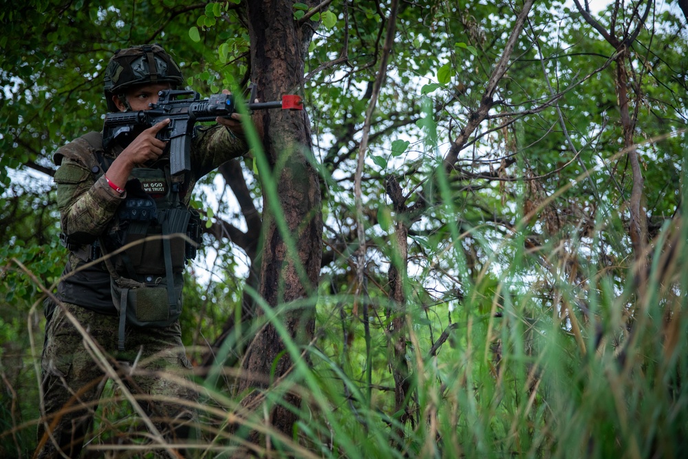 JPMRC-X | Philippine Army Special Forces engage simulated opposing forces