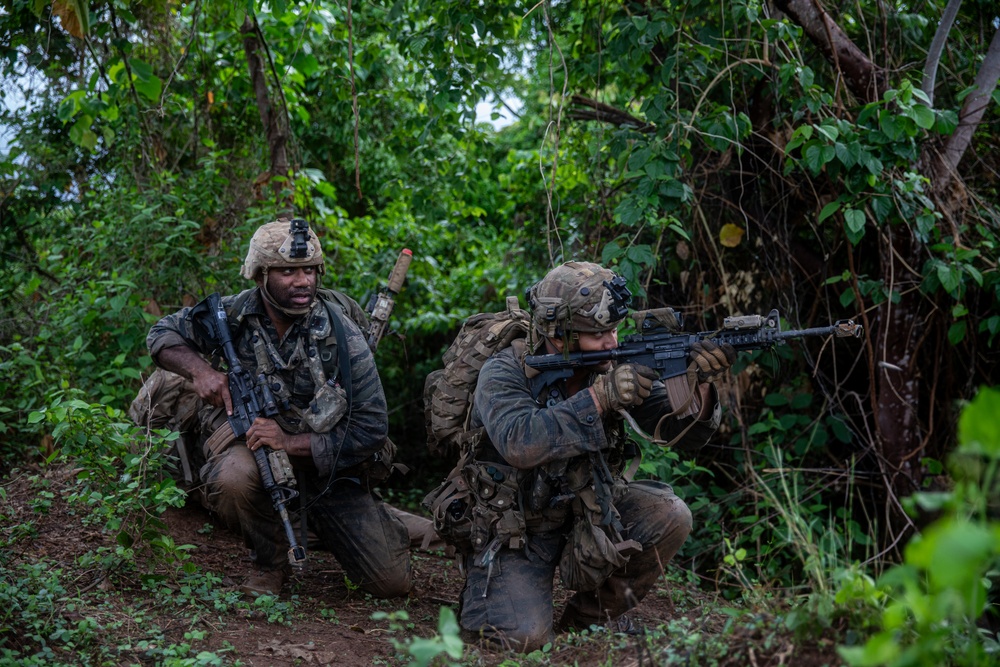 JPMRC-X | Philippine Army Special Forces engage simulated opposing forces