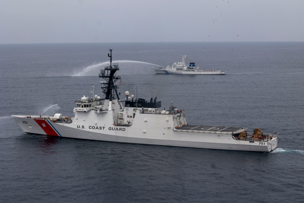 United States, Japanese, Korea Coast Guard trilateral exercise