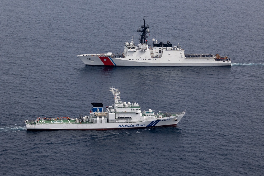 United States, Japanese, Korea Coast Guard trilateral exercise