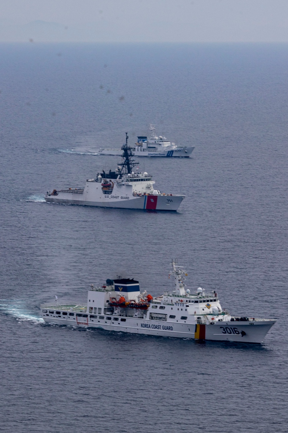 United States, Japanese, Korea Coast Guard trilateral exercise