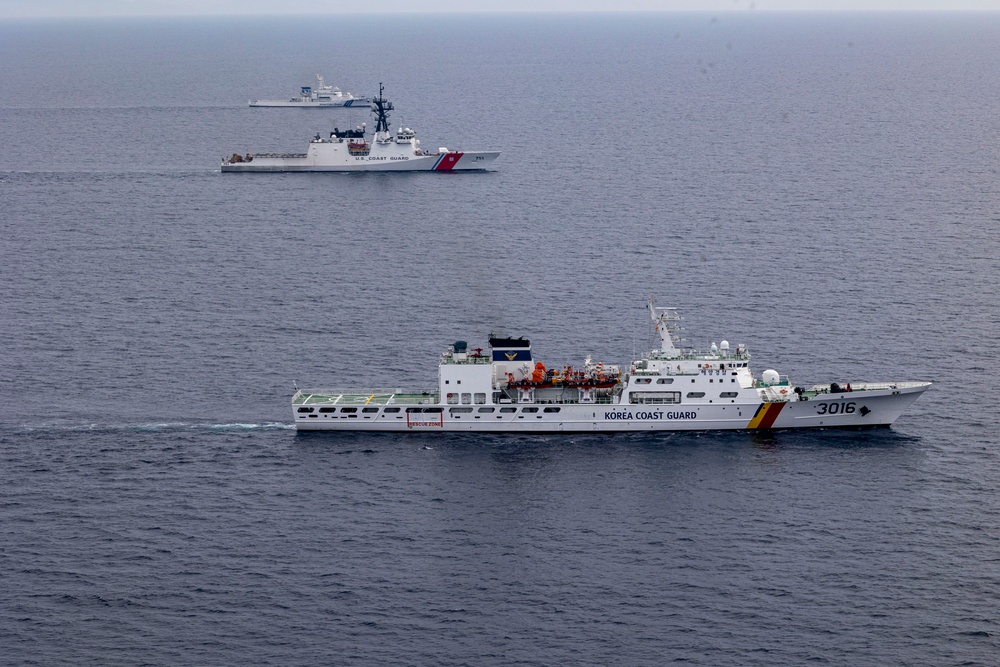 United States, Japanese, Korea Coast Guard trilateral exercise