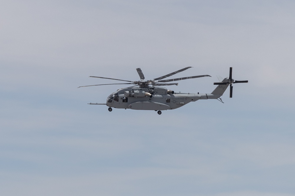 VMX-1 welcomes home the CH-53K King Stallion