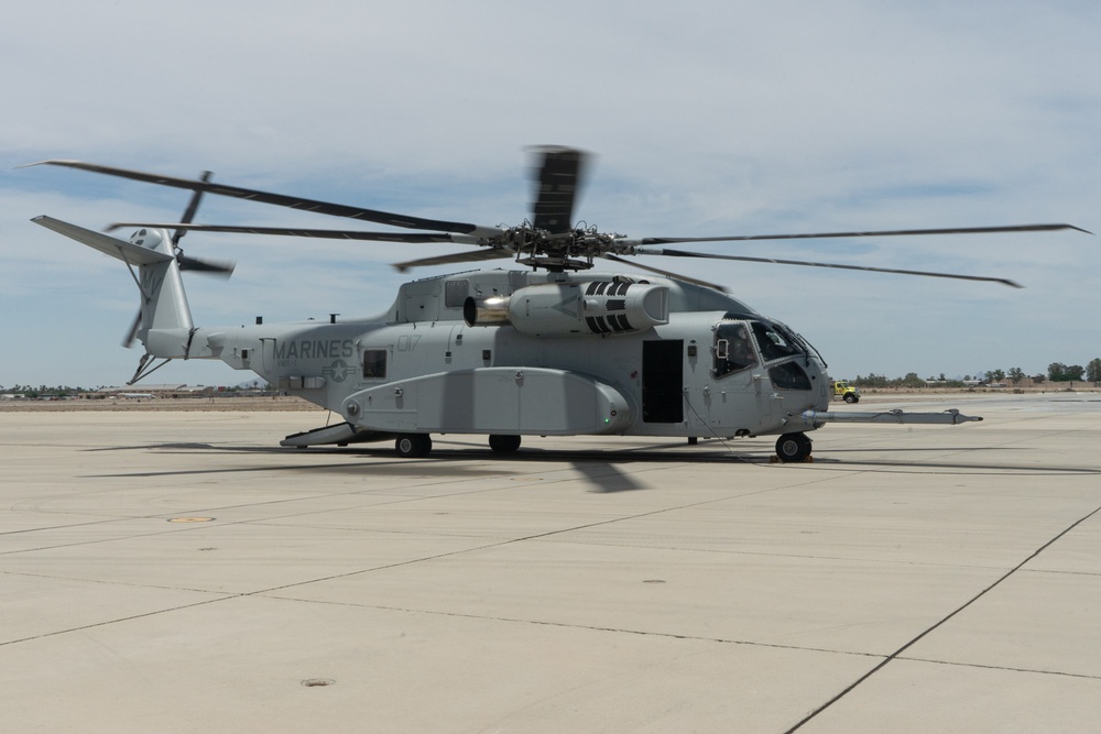 VMX-1 welcomes home the CH-53K King Stallion