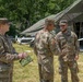 Maj. Gen. Boyd and Sgt. Maj. Barber visit Marseilles Training Center