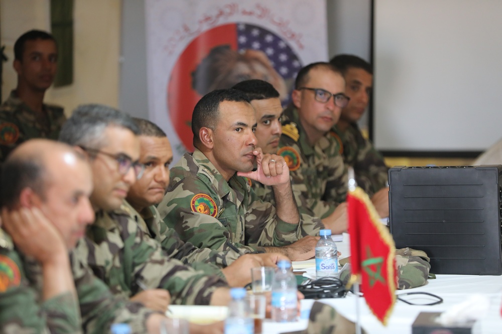 Moroccan Royal Armed Forces meet with New York National Guard