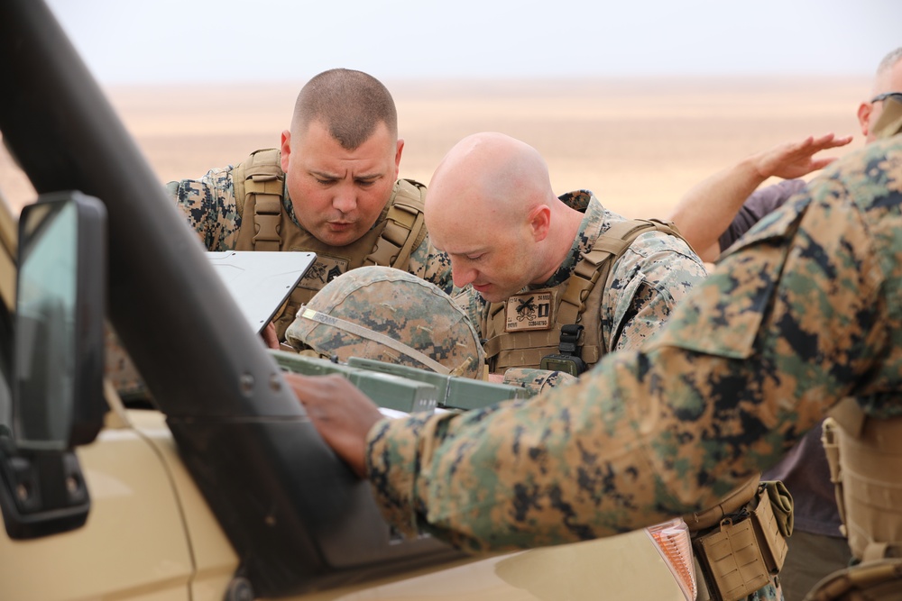 US Marines prepare for HIMARS launch in Morocco