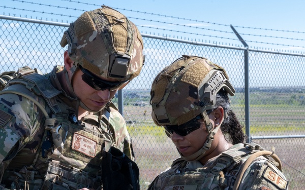 140th Security Forces Use Robots