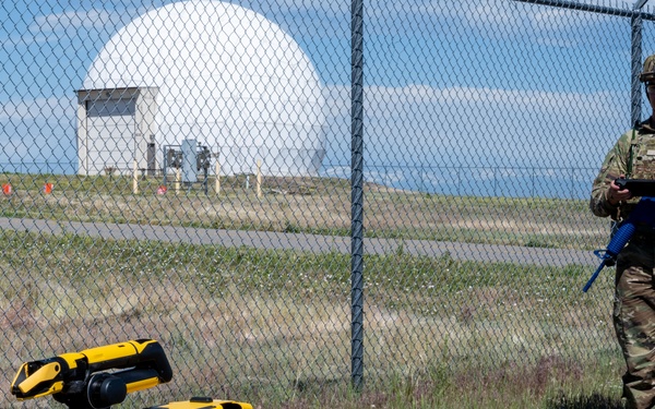 140th Security Forces Use Robots