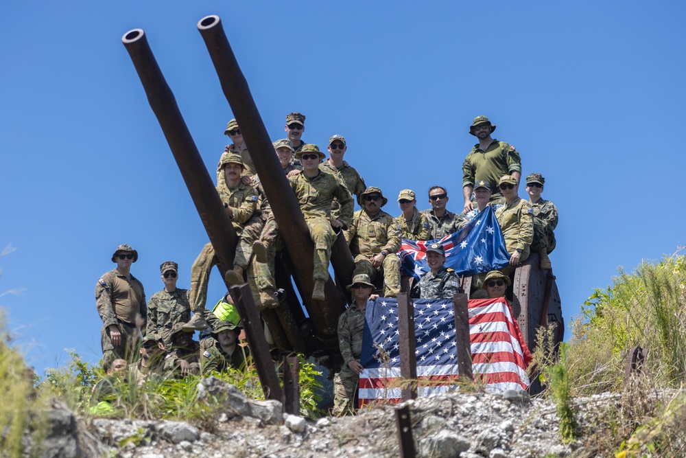 MRF-D 24.3: U.S. Marines, Sailors, ADF prepare a demolition site for Operation Render Safe Nauru