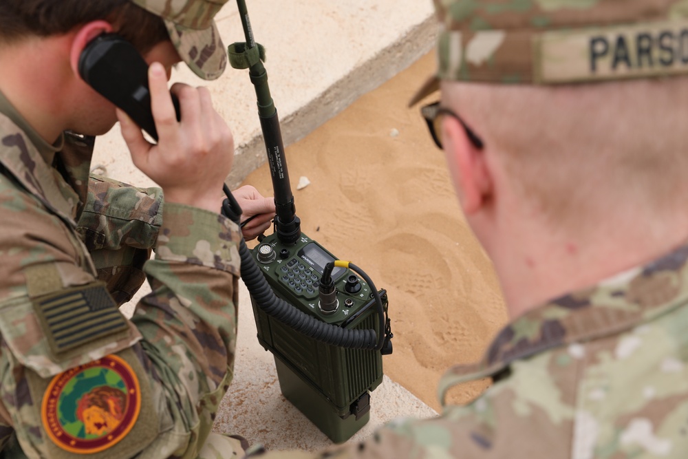 NY National Guard Soldiers Train with New Radio in Morocco