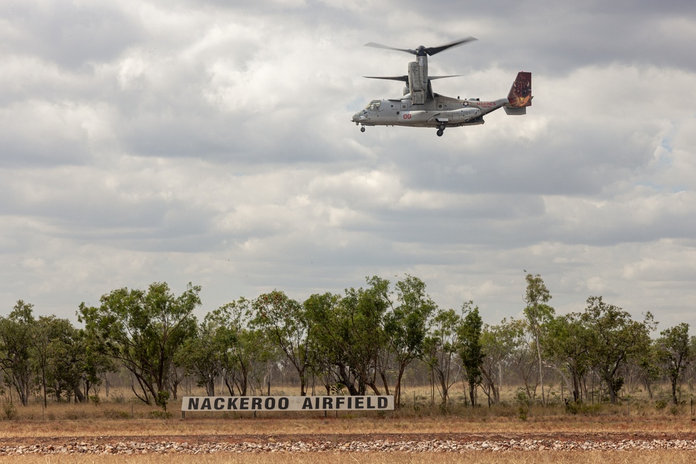 MRF-D 24.3 Marines support Nackeroo Airfield opening ceremony