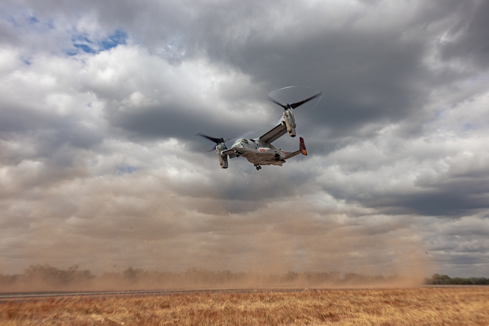 MRF-D 24.3 Marines support Nackeroo Airfield opening ceremony