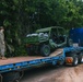 MRF-D 24.3: Tactical vehicles assigned to Fox Co., 2nd Bn., 5th Marines (Rein.) arrive in Tully for Jungle Warfare Training