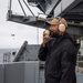 Sailor Stands Watch on the Fantail of USS Carl Vinson (CVN 70)