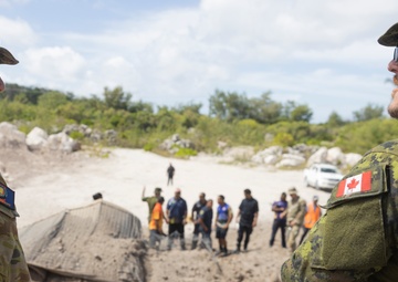 MRF-D 24.3: U.S. Marines, Australian Army, and Canadian Navy prepare demolition site for Operation Render Safe Nauru