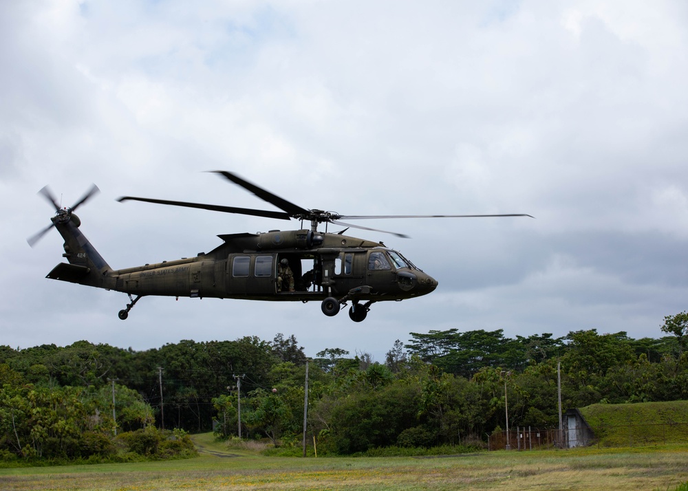 1-183rd Aviation Regiment Sling Load Operations