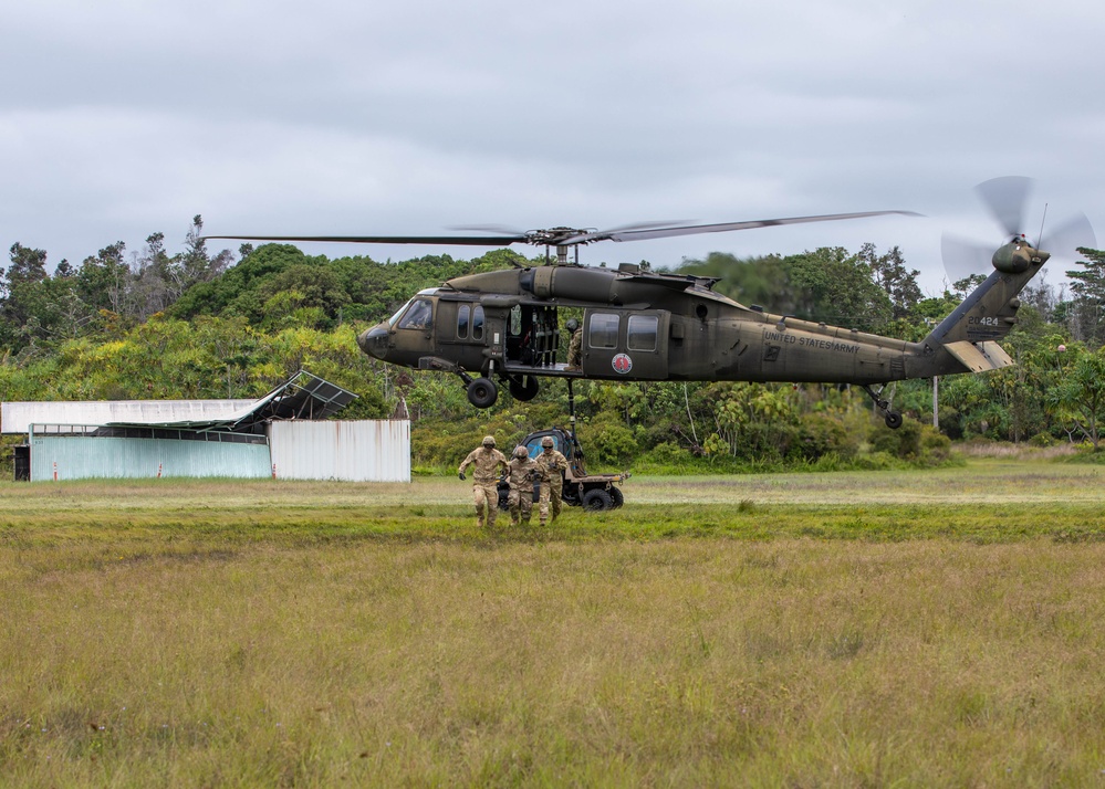 1-183rd Aviation Regiment Sling Load Operations