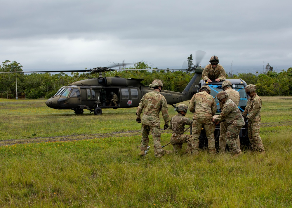 1-183rd Aviation Regiment Sling Load Operations