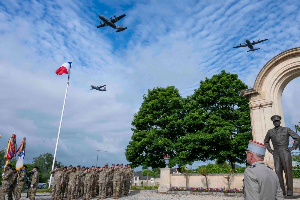 Honoring Dwight Eisenhower, D-Day ceremony