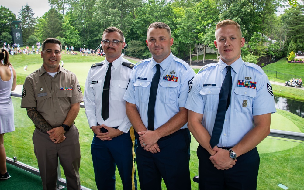 Memorial Tournament hosts military, veterans during ‘Salute to Service’ day