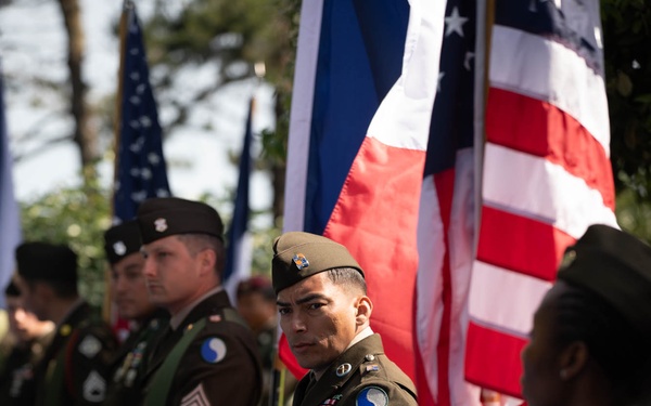 Normandy American Cemetery D-Day 80th Anniversary  Ceremony