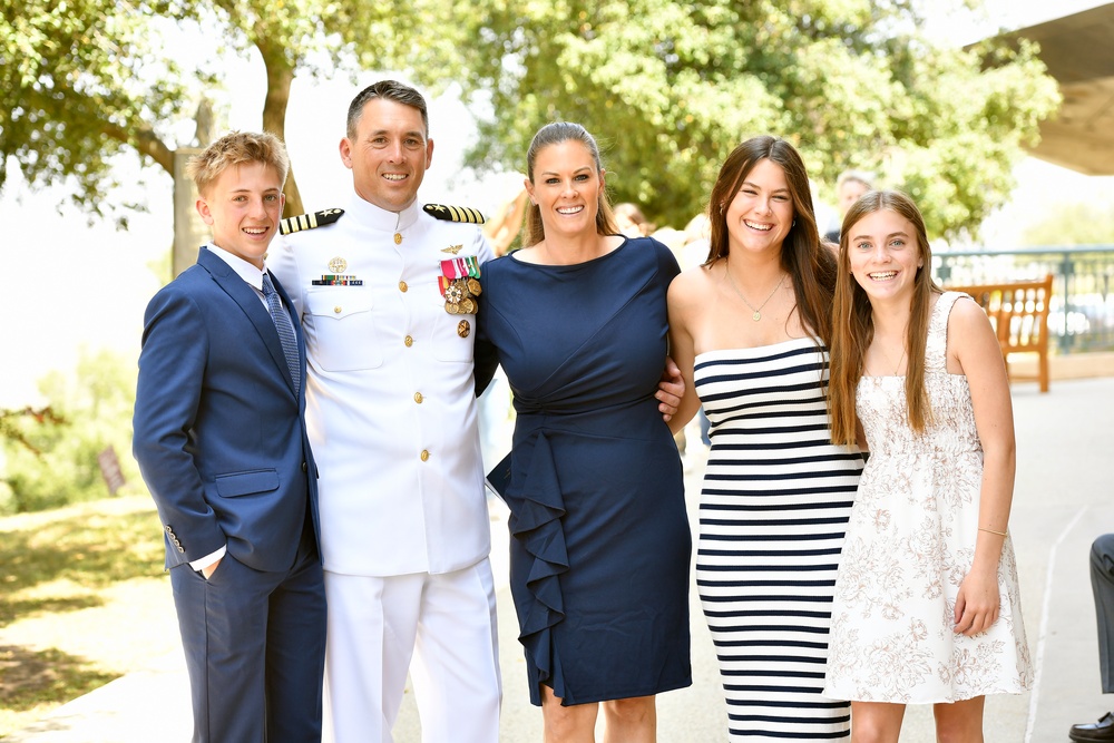 NBVC holds change of command ceremony at the Ronald Reagan Presidential Library