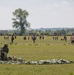 U.S. Military veterans perform airborne ops at Mont-Saint-Michel