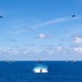 USS Ronald Reagan (CVN 76) steams in formation with 7th Fleet ships, Japan Maritime Self-Defense Force ships, as U.S. Navy, U.S. Air Force and Japan Air Self-Defense Force aircraft fly over in support of Valiant Shield 2024