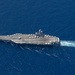 USS Ronald Reagan (CVN 76) steams in formation with 7th Fleet ships, Japan Maritime Self-Defense Force ships, as U.S. Navy, U.S. Air Force and Japan Air Self-Defense Force aircraft fly over in support of Valiant Shield 2024