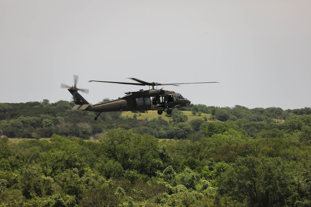 Sling load training at Fort Cavazos
