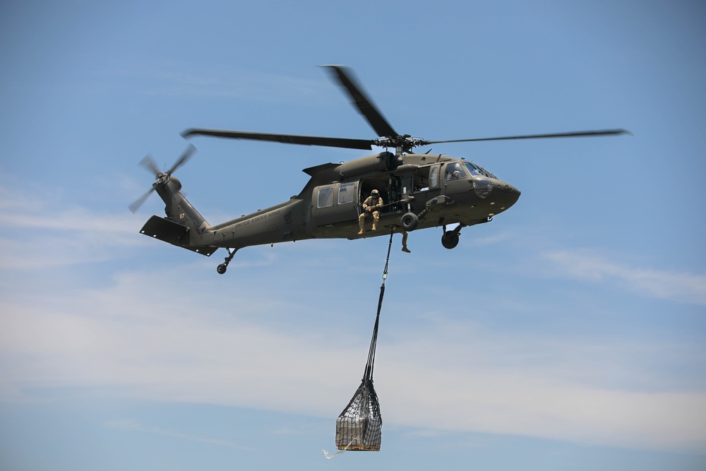 Sling load training at Fort Cavazos