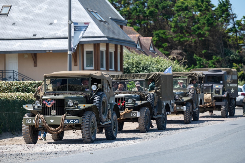 D-Day 80 celebrates with legacy C-47s flying over Omaha Beach