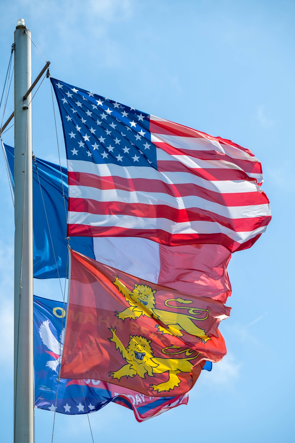 D-Day 80 celebrates with legacy C-47s flying over Omaha Beach