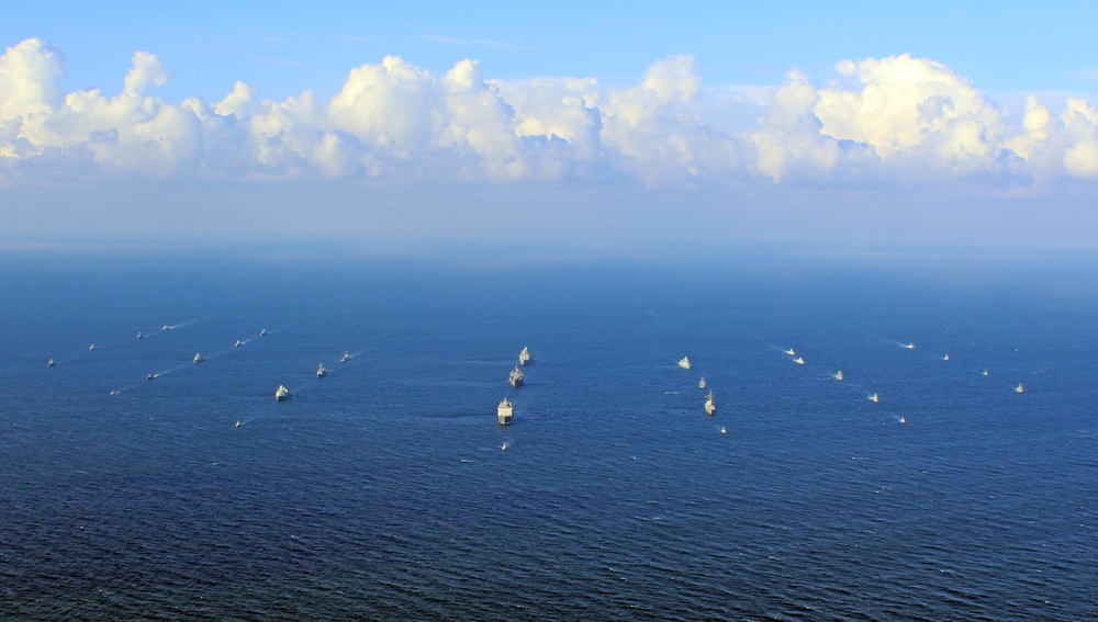 BALTOPS24 Ships at Sea