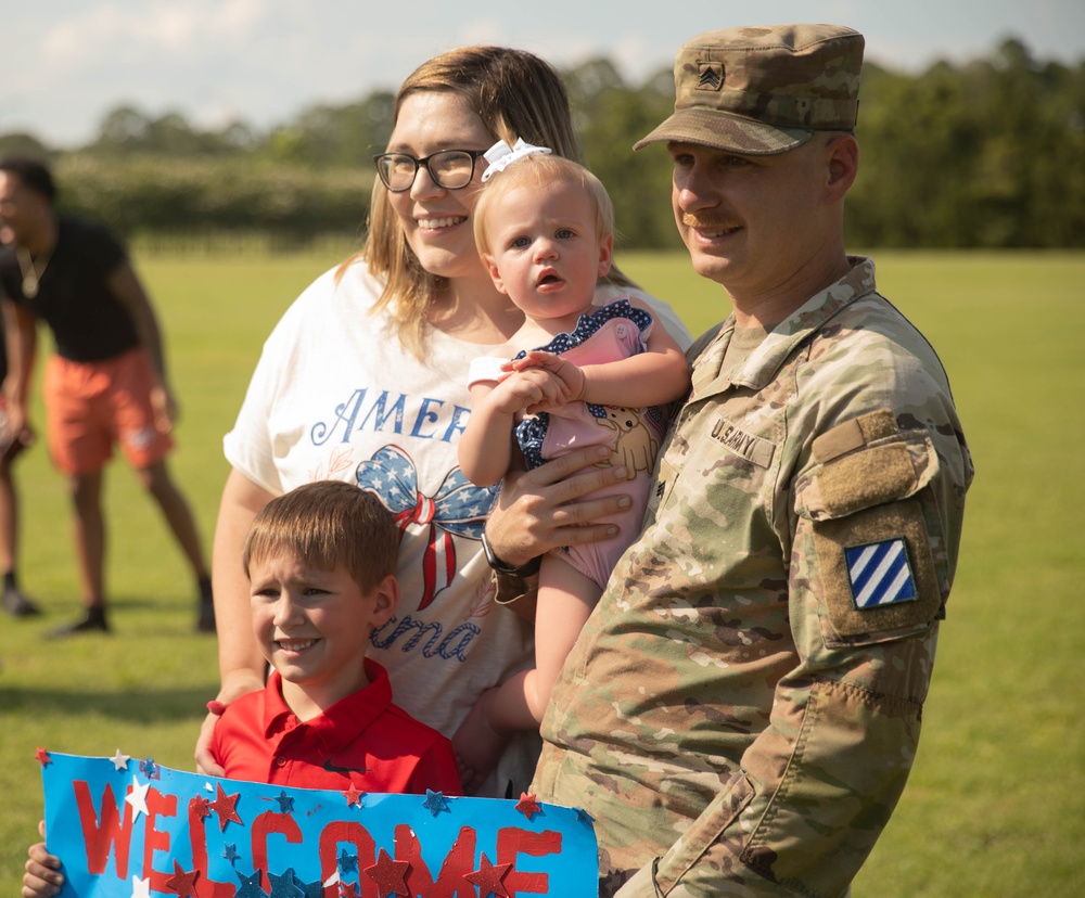 3rd Infantry Division welcomes home Soldiers