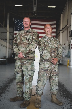 Heartland Warriors - Master Sgt. Bryon Snead and Master Sgt. Ken Palmer [Image 1 of 2]
